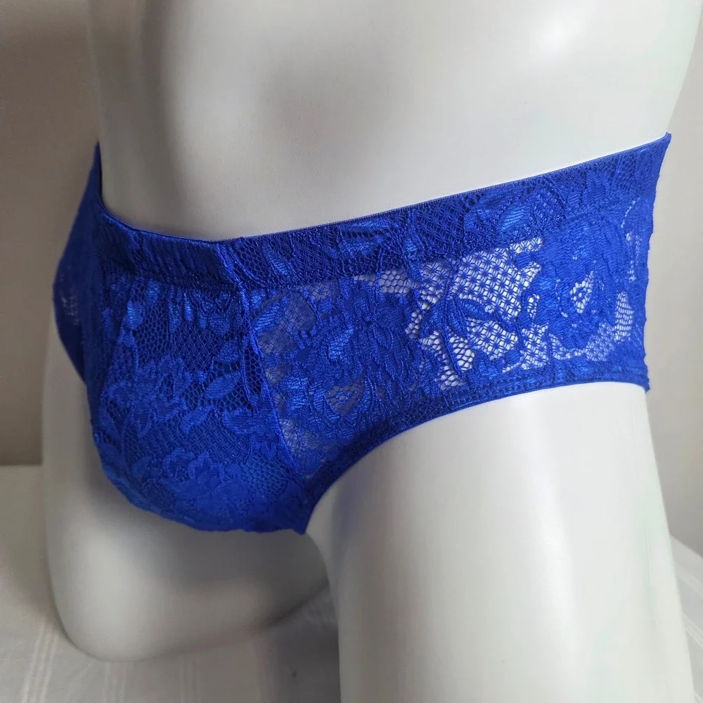 Cosabella Men's Luxury Italian Comfort Lace Micro Brief Soft Pouch Underwear